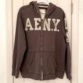 American Eagle Outfitters Other | American Eagle Mens Zip Hoodie | Color: Brown | Size: Xl