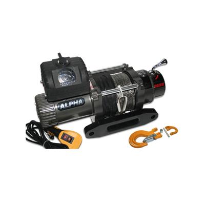 Bulldog Winch 8288 Comp Winch w/ Synthetic Rope 55ft/Min 75ft Synthetic Rope 10009