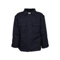 MCR Safety Flame Resistant Insulated Chore Coat Modacrylic Quilted Lining 100percent Cotton Outer Navy Blue M CHC1NM