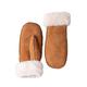 Ladies' Classic Sheepskin Mittens (Tan)