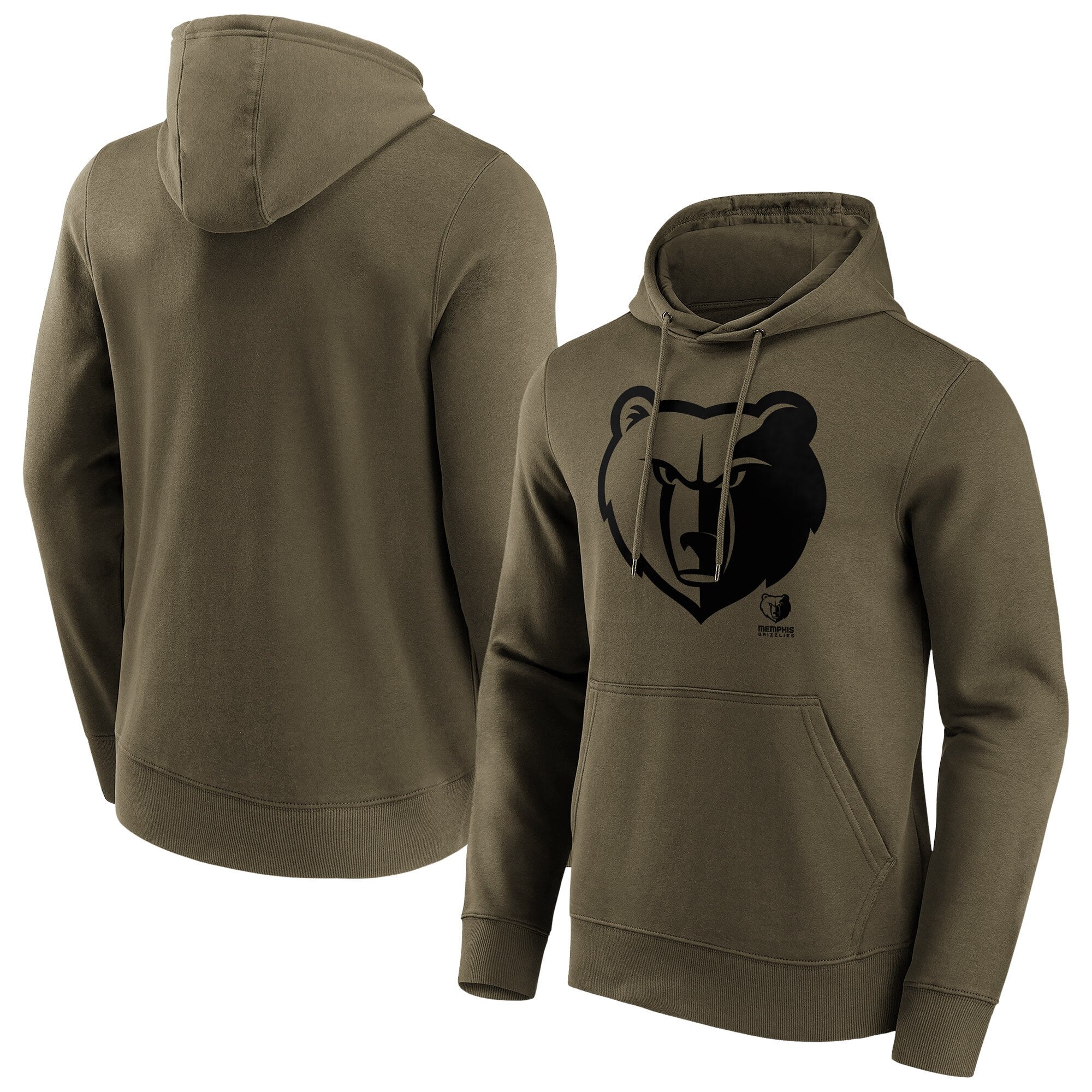Memphis Grizzlies Fanatics Branded Fashion Preferred Logo Hoodie - Herren