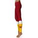 Women's Cardinal Iowa State Cyclones Plus Size Color Block Yoga Leggings