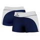 Women's Navy/White Butler Bulldogs Curve Side Shorties
