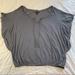 American Eagle Outfitters Tops | American Eagle Gray Top Like New Condition Size Large | Color: Gray | Size: L