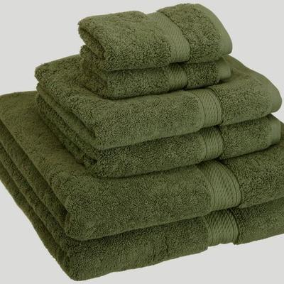 Egyptian Cotton Bath Towel Set Six Piece Set, Six ...