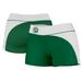 Women's Green/White Northwest Missouri State Bearcats Curve Side Shorties