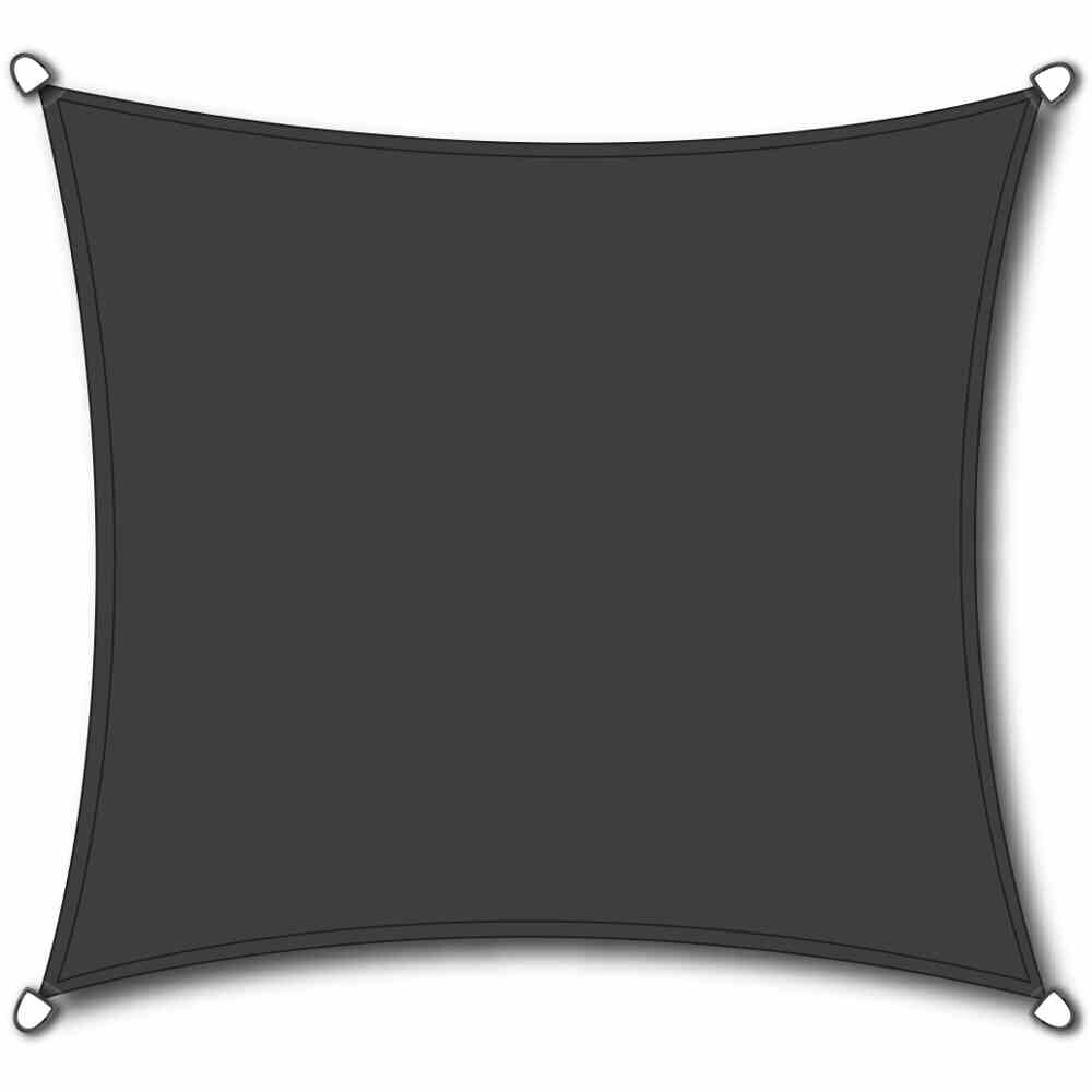 SIENA GARDEN Solino Sonnensegel grau 360x360 cm Image