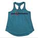 Disney Tops | Disney Parks Holographic Walt Disney World Racer Back Tank - L | Color: Blue | Size: L