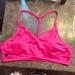 Pink Victoria's Secret Intimates & Sleepwear | Hot Pink Victoria Secret Pink Sports Bra Large | Color: Pink | Size: L