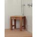 ARB Teak & Specialties Teak Shower Bench, Wood | 17.75 H x 15.75 W x 12.25 D in | Wayfair BEN519