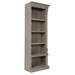 Red Barrel Studio® 80.25" H x 27.5" W Standard Bookcase Wood in Brown/Gray | 80.25 H x 27.5 W x 15.5 D in | Wayfair