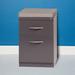 Interion 2-Drawer Vertical Filing Cabinet Metal in Gray | 23.75 H x 15 W x 20 D in | Wayfair 695610