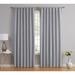 Rosdorf Park Ritenour Geometric Max Blackout Thermal Rod Pocket Curtain Panels Polyester in Gray | 96 H in | Wayfair