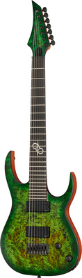 Solar Guitars S1.7AHLB Lime Burst Matte