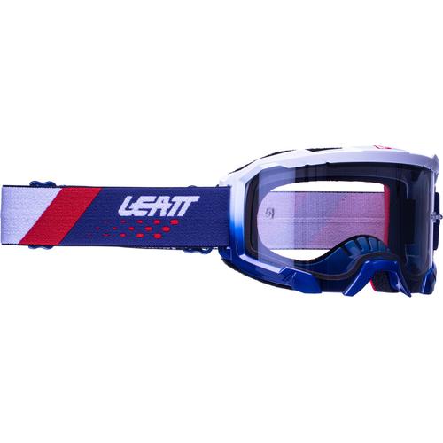 Leatt Velocity 4.5 Iriz Dots Motocross Brille, blau