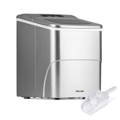 Newair 26 lbs. Countertop Ice Maker, Portable and Lightweight, Intuitive Control, Large or Small Ice Size, BPA Free Parts