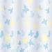 Laura Ashley Blue Scattered Butterflies 70x72 PEVA Shower Curtain