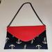 J. Crew Bags | J. Crew Envelope Clutch/Shoulder Bag | Color: Blue/Red/White | Size: 11"L X 6-3/4"H X 3/8"D. Strap Drop Is 11.5".