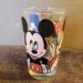 Disney Dining | Disney Juice Glass Mickey Mouse Minnie Mouse Donald Duck | Color: White/Cream | Size: Os