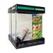 Shrimp King Nano Shrimp Cube Tank, 7.87" L X 7.87" W X 9.84" H, 2.5 GAL, Black