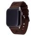 Brown Detroit Lions Leather Apple Watch Band