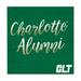 Green Charlotte 49ers 10'' x Alumni Plaque