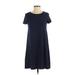 Gap Casual Dress - A-Line: Blue Print Dresses - Women's Size X-Small