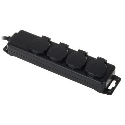 Brennenstuhl Hinged Lid Socket Dist. 4-Way