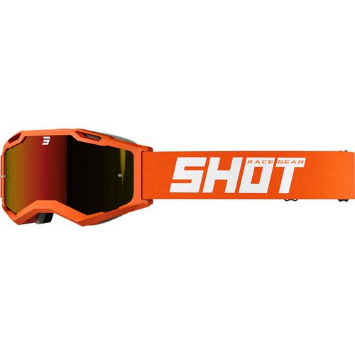 Shot Iris 2.0 Solid Motocross Brille, orange