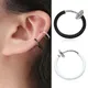 Faux Piercing pour le nez et les lèvres boucles d'oreilles Punk pour femmes et hommes sans trou