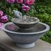 Campania International Concrete Wychwood Fountain | 11.25 H x 16.25 W x 16.25 D in | Wayfair FT-292-FN