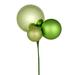 The Holiday Aisle® 18" Ball Ornament Christmas Pick, 3 per Bag Plastic in Green | 18 H x 7 W x 7 D in | Wayfair 76B824E7798D44EB8ECC30CBB828BB41