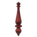 The Holiday Aisle® 14" Finial Drop Christmas Ornament UV Plastic in Red | 3 H x 3 W x 0.34 D in | Wayfair 87EC2F9DA983409794C6F85F84CD21C9