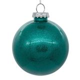 The Holiday Aisle® Clear Ornament w/ Glitter Interior in Green/Blue | 3 H x 3 W x 0.67 D in | Wayfair C419D79FF0DF4A90813F24353C32D756