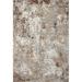 Brown/White 130 x 94 x 0.5 in Area Rug - Loloi Rugs Theory Abstract Machine Made Power Loom Brown/Beige Indoor Area Rug | Wayfair