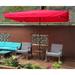 Arlmont & Co. Ahlem 10 X 6.5Ft Rectangular Patio Umbrella Outdoor Market Umbrellas w/ Crank & Push Button Tilt For Garden Swimming Pool Market | Wayfair