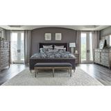 Martinique French Grey 2-piece Bedroom Set with Chest