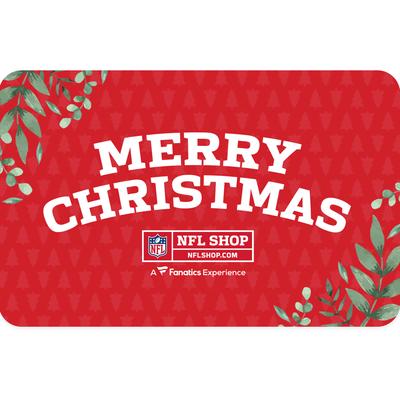 NFL Shop Merry Christmas eGift Card ($10 - $500)