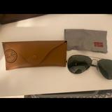 Ray-Ban Accessories | Aviator Ray-Bans | Color: Black/Silver | Size: Os