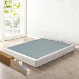 Alwyn Home Audra Wood Unassembled Traditional Box Spring/Foundation for Mattress, White Wood in Brown | 8 H x 79.5 D in | Wayfair