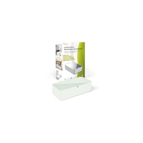 Wireless Charger mit Sterilisator box | UV Desinfektionsbox
