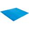 Tapis de sol bleu pour piscine Summer Waves 3,91 x 3,91 m pour piscine ø 3,66 m