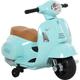 HOMCOM VESPA Elektromotorrad Kindermotorrad Elektrofahrzeug 18-36 Monate 3 km/h LED-Licht Sound