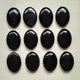 CABOCHON de cabine ovale en pierre onyx noire naturelle perles en forme de larme vente en gros