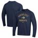 Men's Under Armour Navy Montana State Bobcats All Day Fleece Pullover Sweatshirt