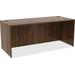 Lorell Essentials Series Walnut Desk