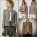 Anthropologie Sweaters | Anthropologie Fringed Elliot Tweed Blazer Cardigan Sweater Angels Of The North | Color: Brown/Green | Size: Xs