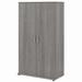 Bush Business Furniture Universal Tall Garage Storage Cabinet with Doors and Shelves in Platinum Gray - Bush Business Furniture GAS136PG-Z