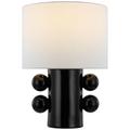 Visual Comfort Signature Collection Kelly Wearstler Tiglia 20 Inch Table Lamp - KW 3686BLK-L