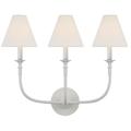 Visual Comfort Signature Collection Thomas O'Brien Piaf 23 Inch LED Wall Sconce - TOB 2452PW-L